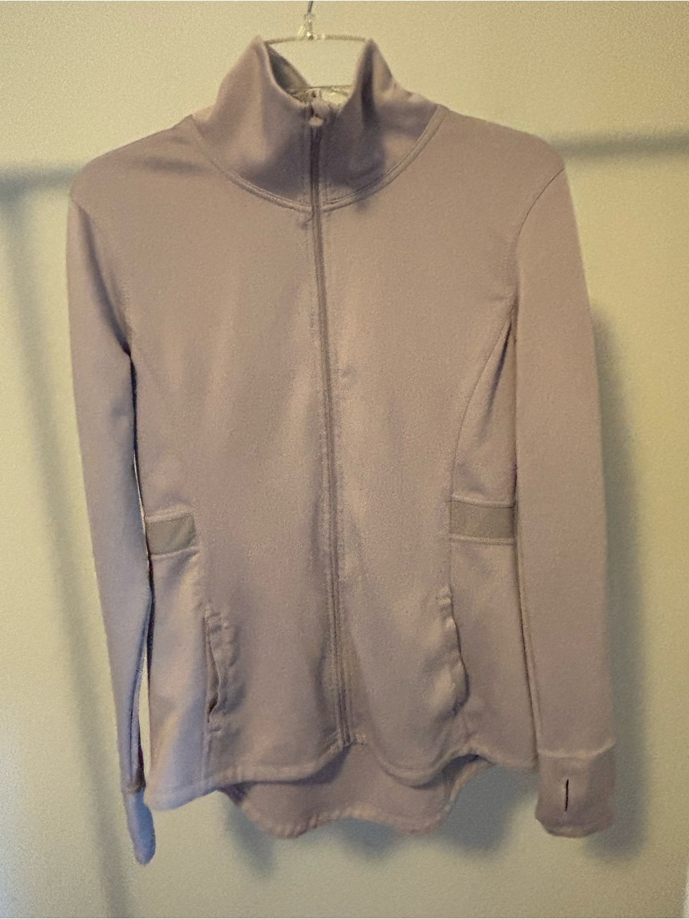 Apana Lavender Zip-Up Utility Jacket